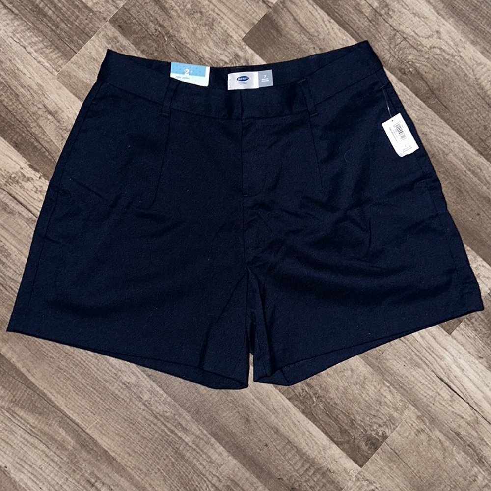 NWT Old Navy High Rise Navy Shorts